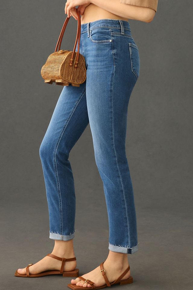 PAIGE Brigitte Mid-Rise Crop Boyfriend Jeans #3