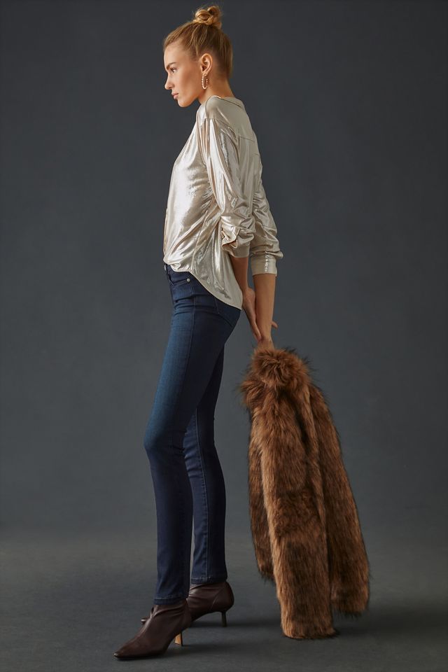 Paige Hoxton High-Rise Skinny Jeans #3