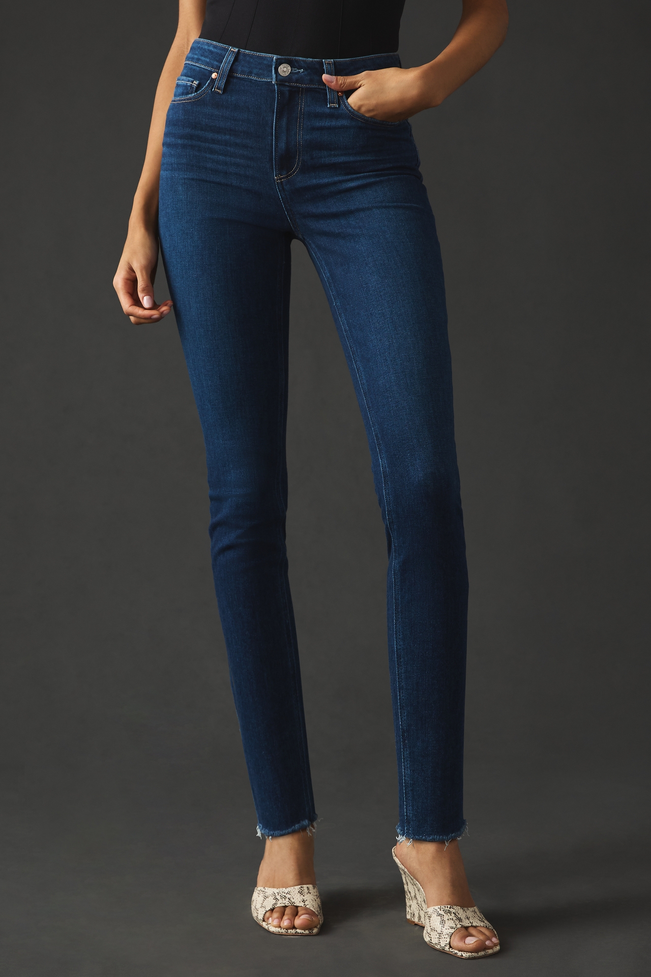 Paige Hoxton High-Rise Skinny Jeans