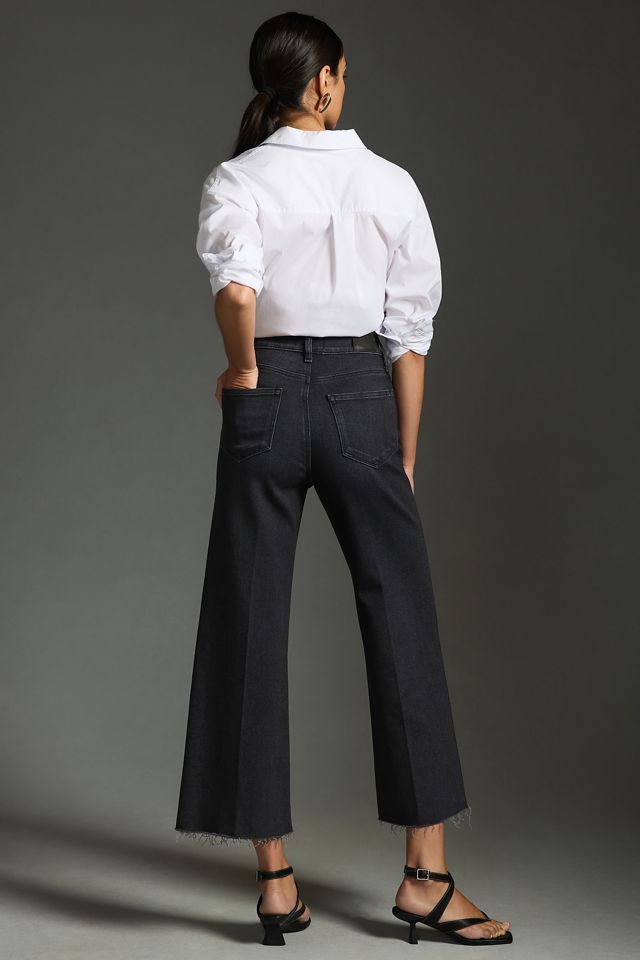 PAIGE Anessa High-Rise Wide-Leg Crop Jeans #2