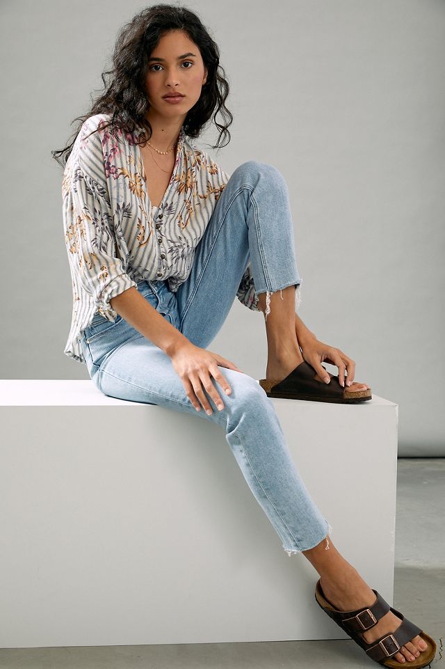 PAIGE Cindy Mid-Rise Slim Straight Jeans #2