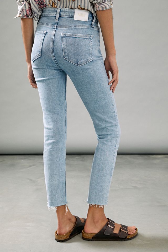 PAIGE Cindy Mid-Rise Slim Straight Jeans #3