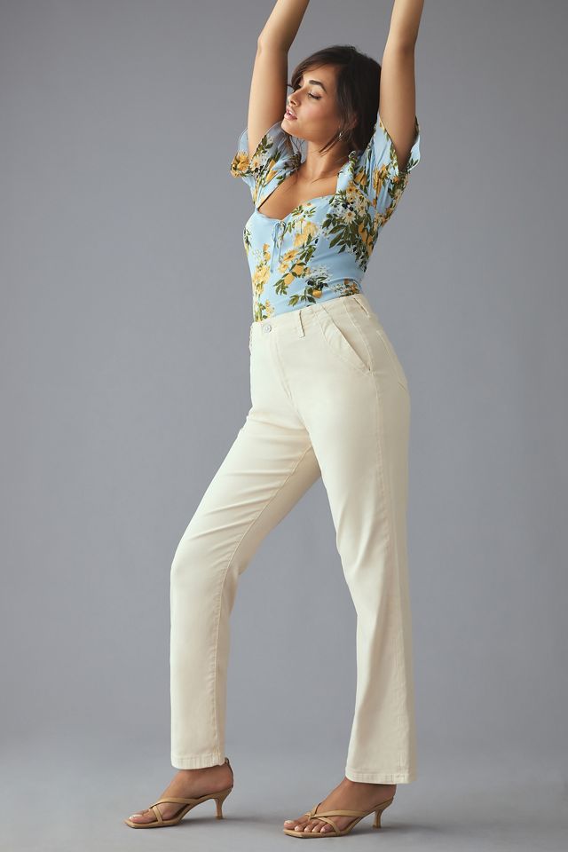 Paige Drew Mid-Rise Relaxed-Leg Jeans #4
