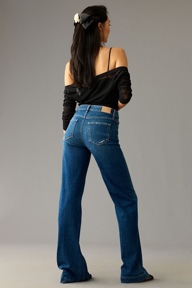 PAIGE Leenah High-Rise Wide-Leg Jeans #2