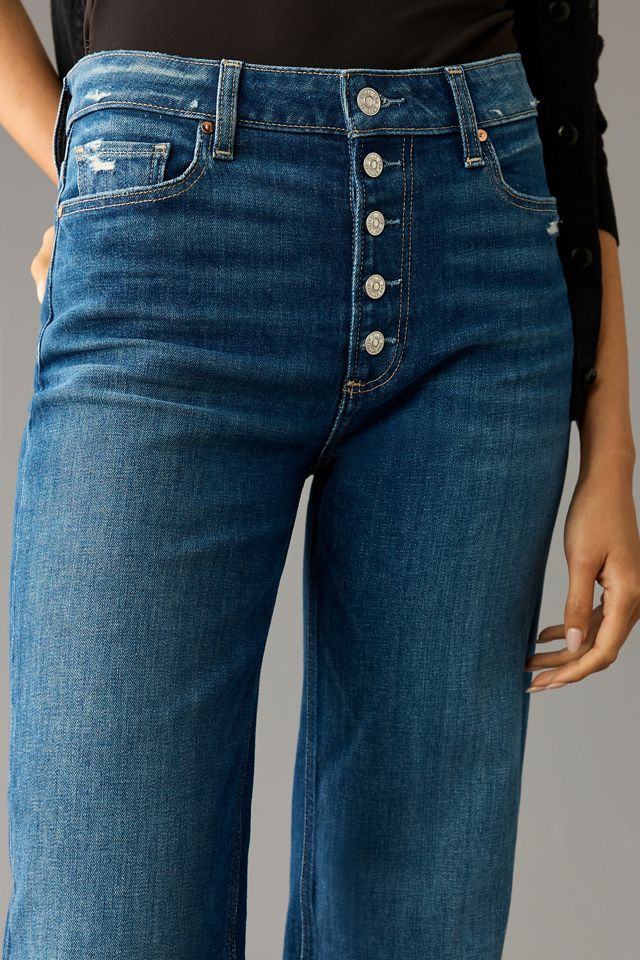 PAIGE Leenah High-Rise Wide-Leg Jeans #3