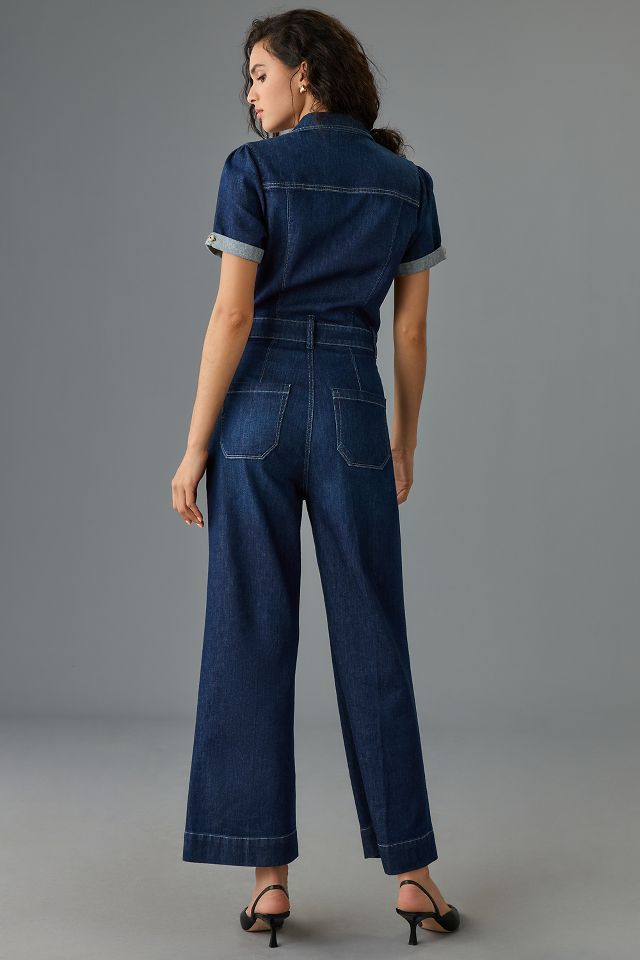 Paige Darla Denim Jumpsuit | Anthropologie