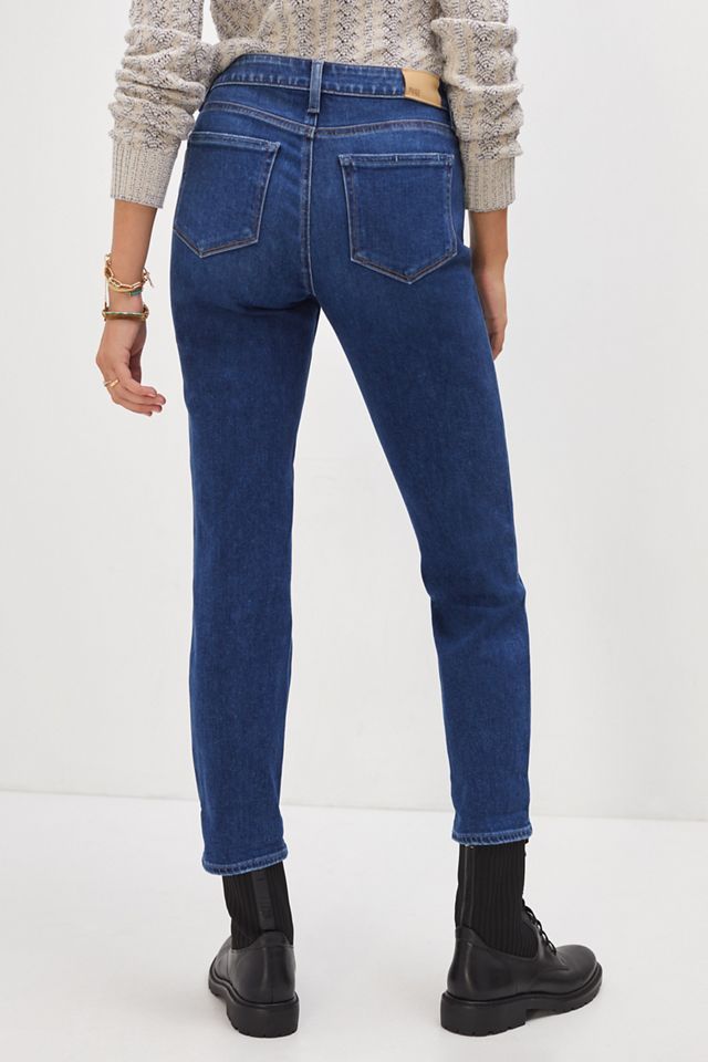 Paige Brigitte Mid-Rise Slim Boyfriend Jeans #3