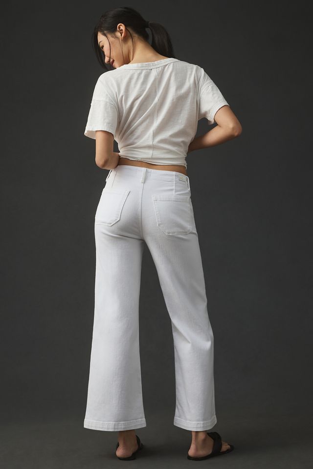 PAIGE Carly High-Rise Wide-Leg Jeans #4