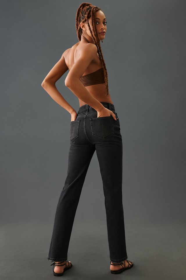 Paige Stella High-Rise Straight-Leg Jeans #3