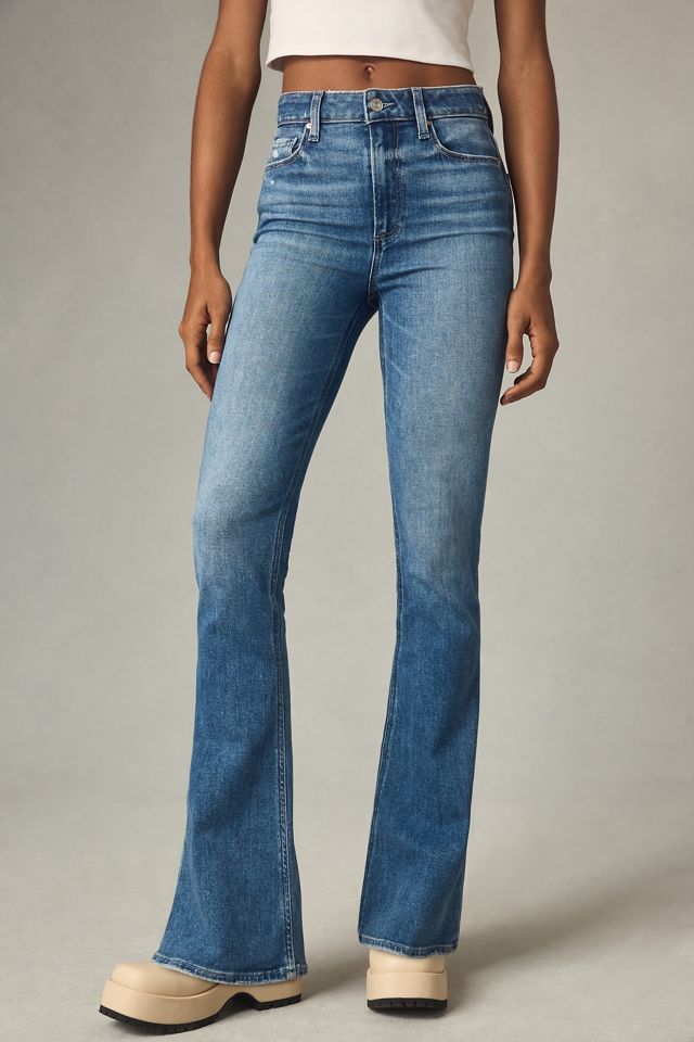 PAIGE Laurel Canyon High-Rise Flare Jeans #1