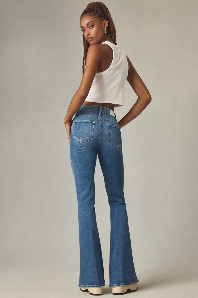 PAIGE Laurel Canyon High-Rise Flare Jeans | Anthropologie