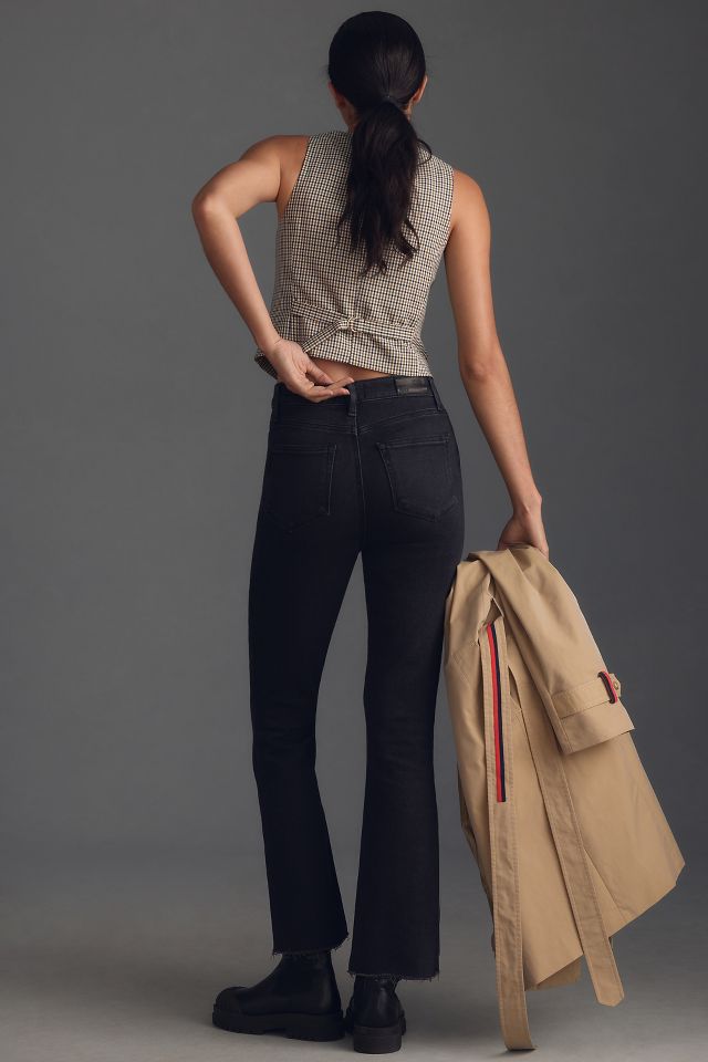 PAIGE The Claudine High-Rise Crop Flare Jeans #3