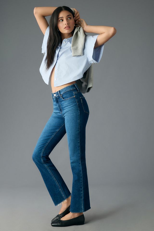 Paige The Cindy High-Rise Straight-Leg Jeans #2