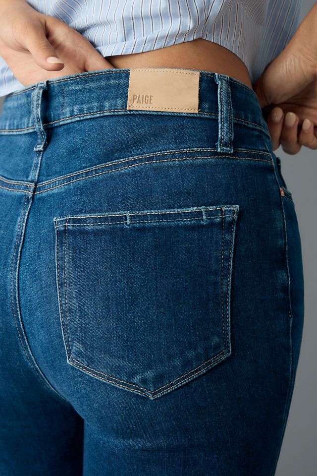 Paige The Cindy High-Rise Straight-Leg Jeans #4