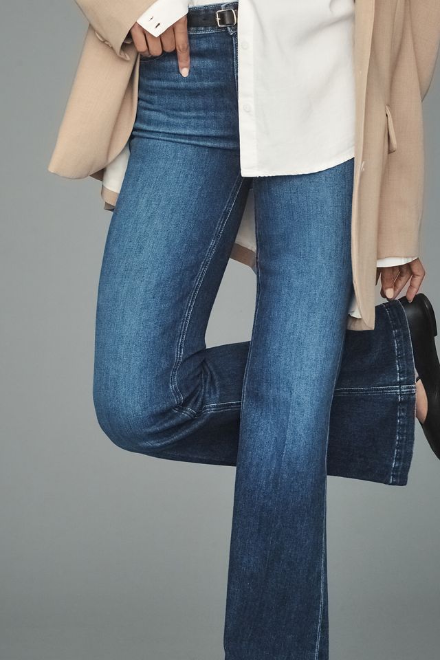 PAIGE Genevieve High-Rise Flare Jeans #3