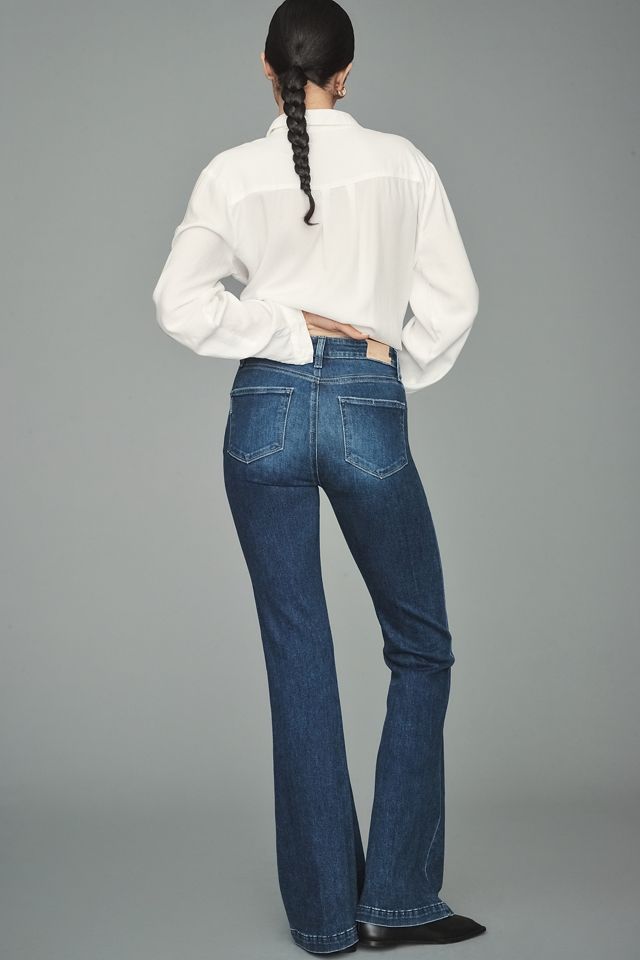 PAIGE Genevieve High-Rise Flare Jeans #4