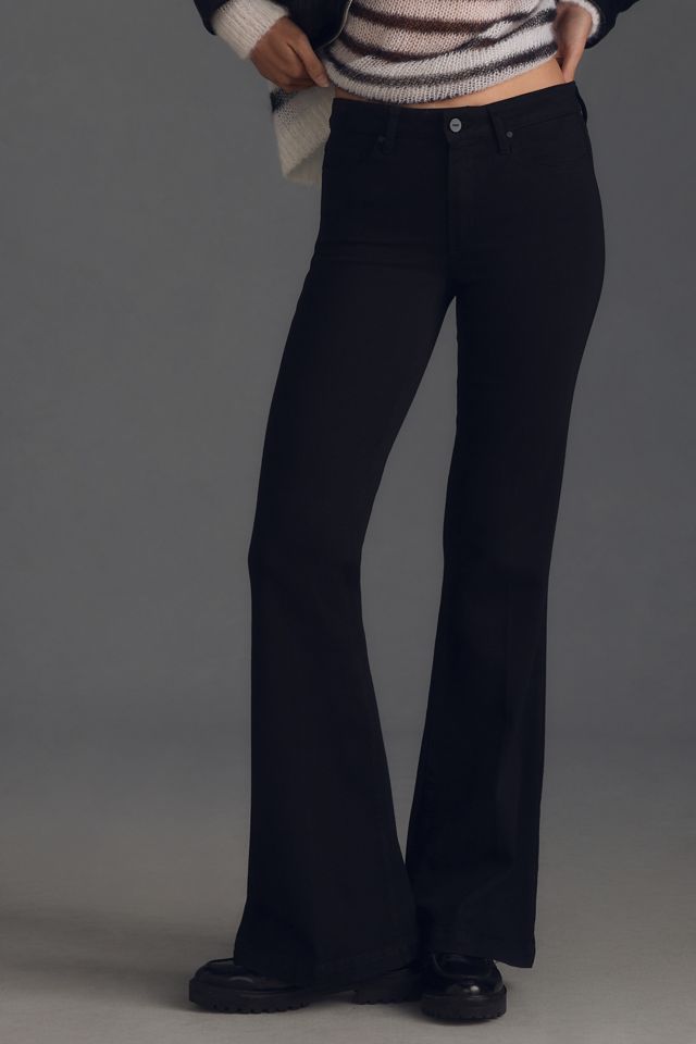 PAIGE Genevieve High-Rise Flare Jeans #1