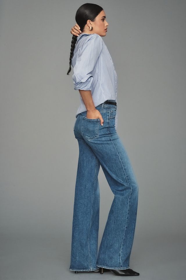 PAIGE Sasha High-Rise Wide-Leg Jeans #2