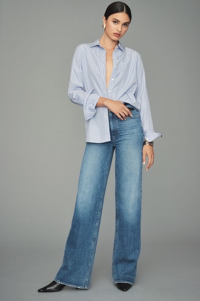 Vividspark Fashion Blog — High-Waist Wide-Leg Jeans