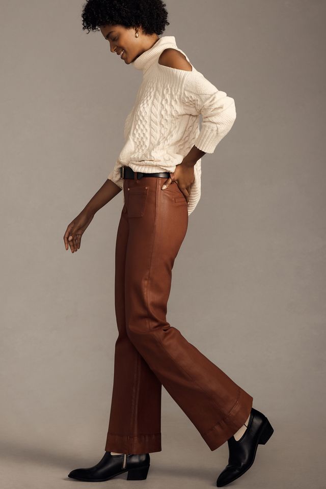 PAIGE Leenah Coated Patch Pocket Ankle Jeans #2