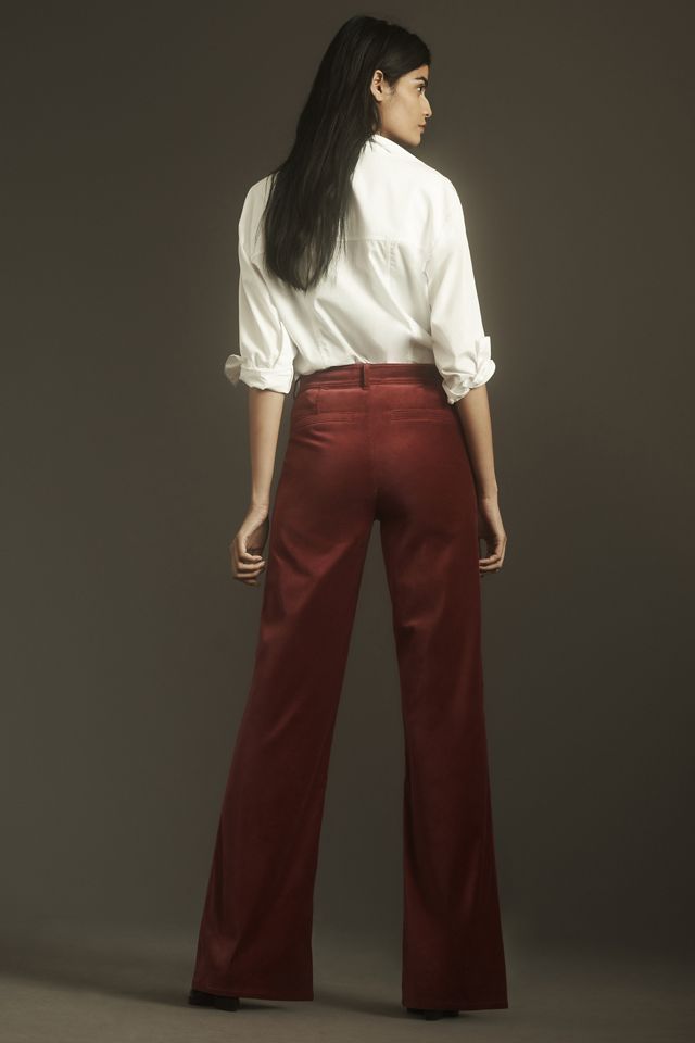 PAIGE Leenah High-Rise Trouser Wide-Leg Jeans #3