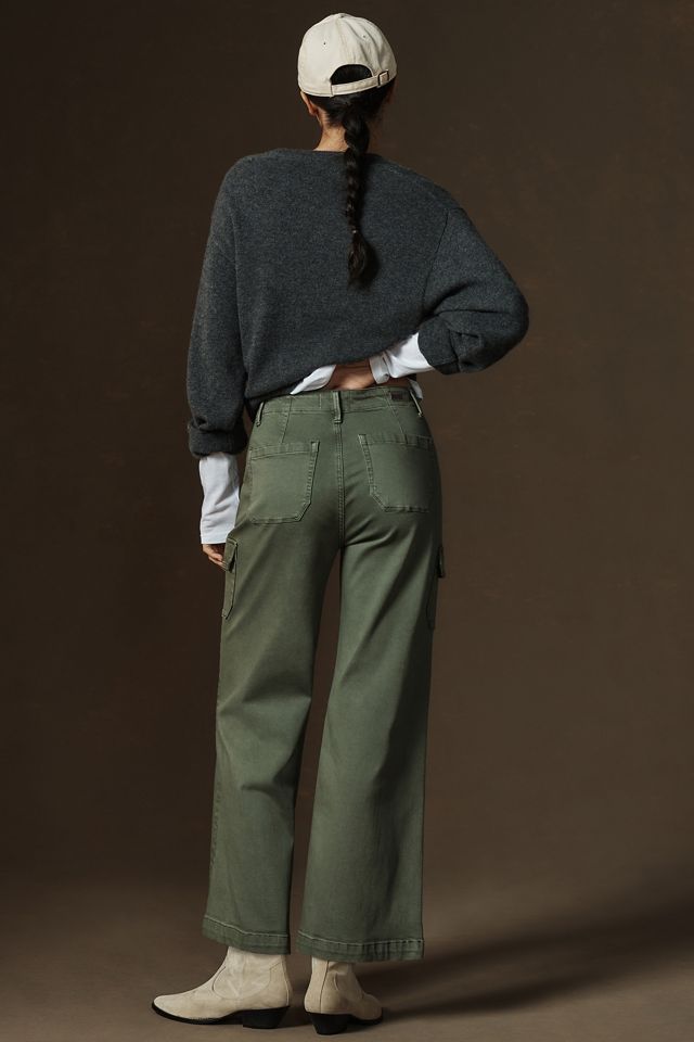 PAIGE Carly Cargo High-Rise Crop Jeans #2