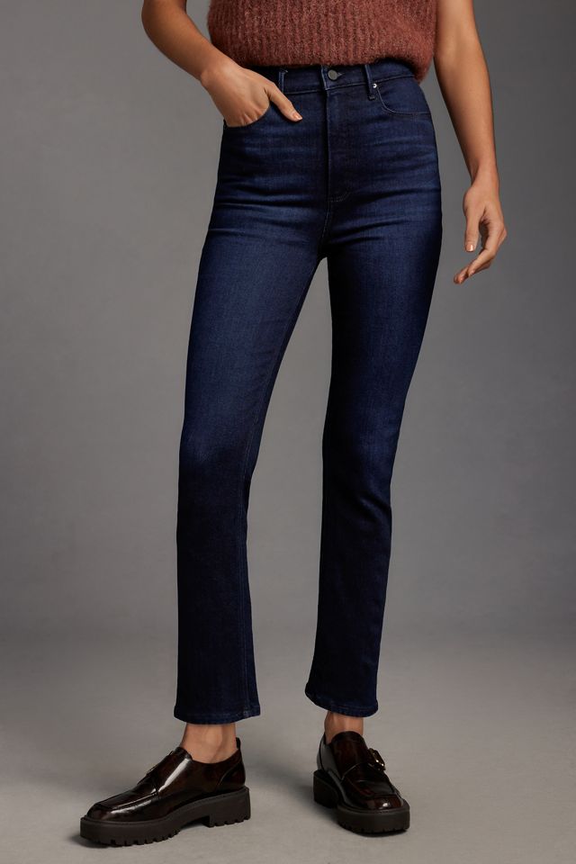PAIGE Cindy High-Rise Straight-Leg Jeans #1