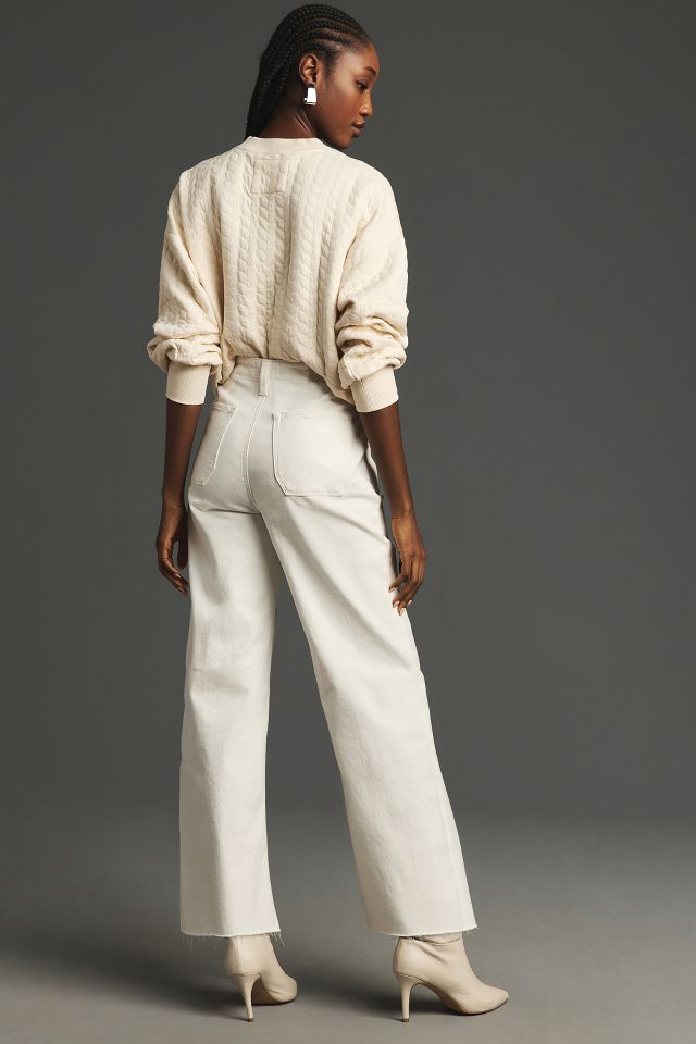 PAIGE Anessa Utility High-Rise Crop Wide-Leg Jeans #3