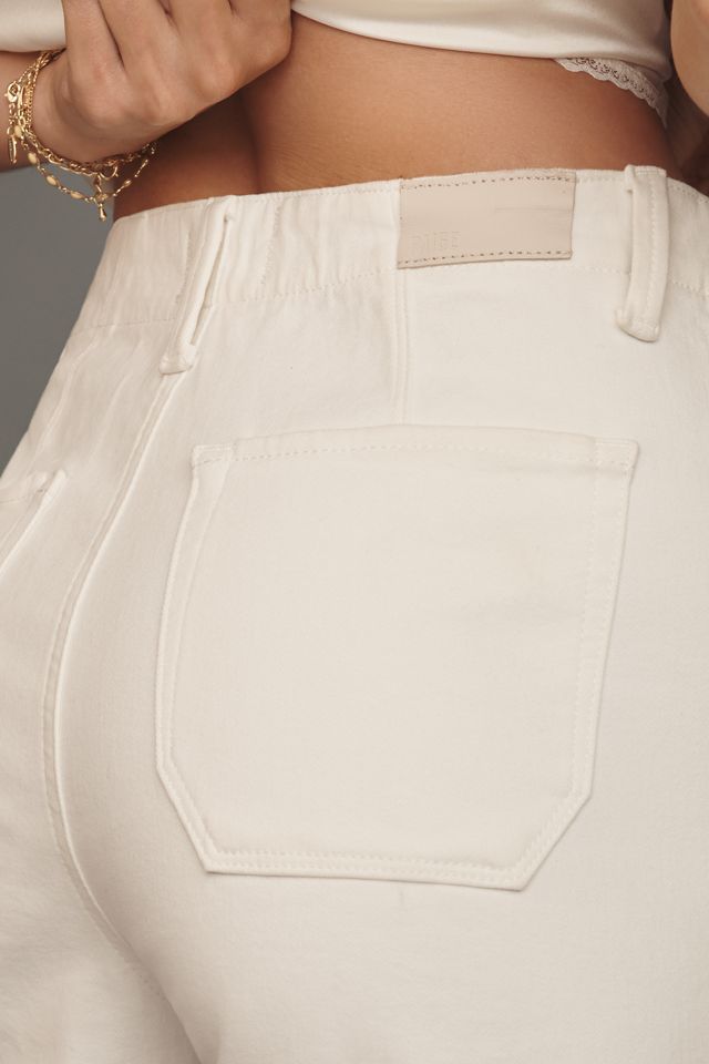 PAIGE Anessa Utility High-Rise Crop Wide-Leg Jeans #4