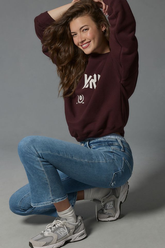 PAIGE Claudine High-Rise Crop Flare Jeans #2