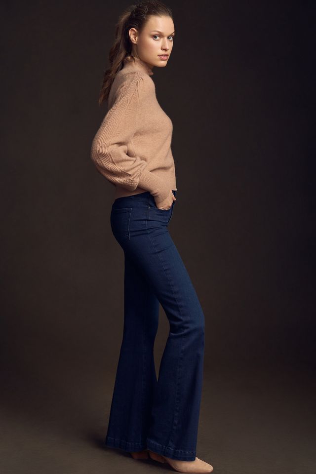 PAIGE Genevieve Mid-Rise Flare Jeans #3