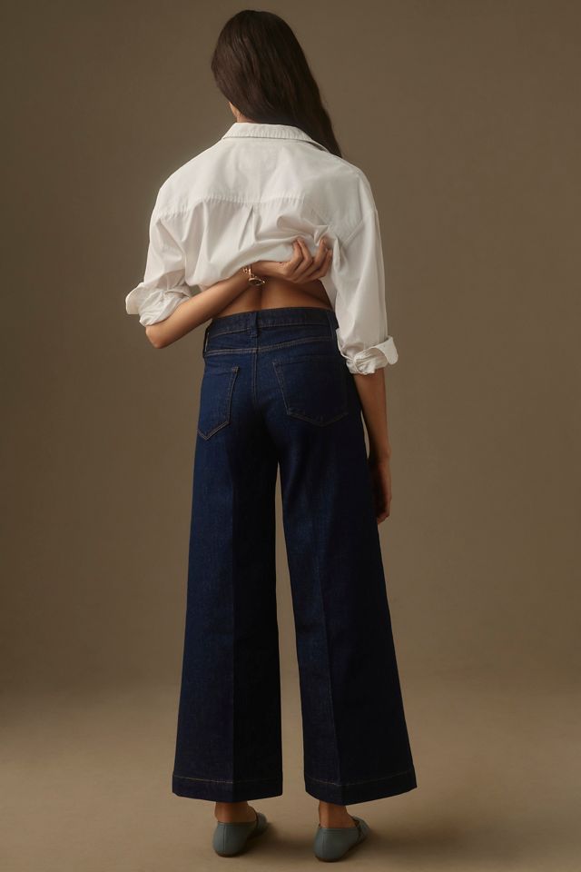 PAIGE Harper Ankle High-Rise Wide-Leg Jeans #2