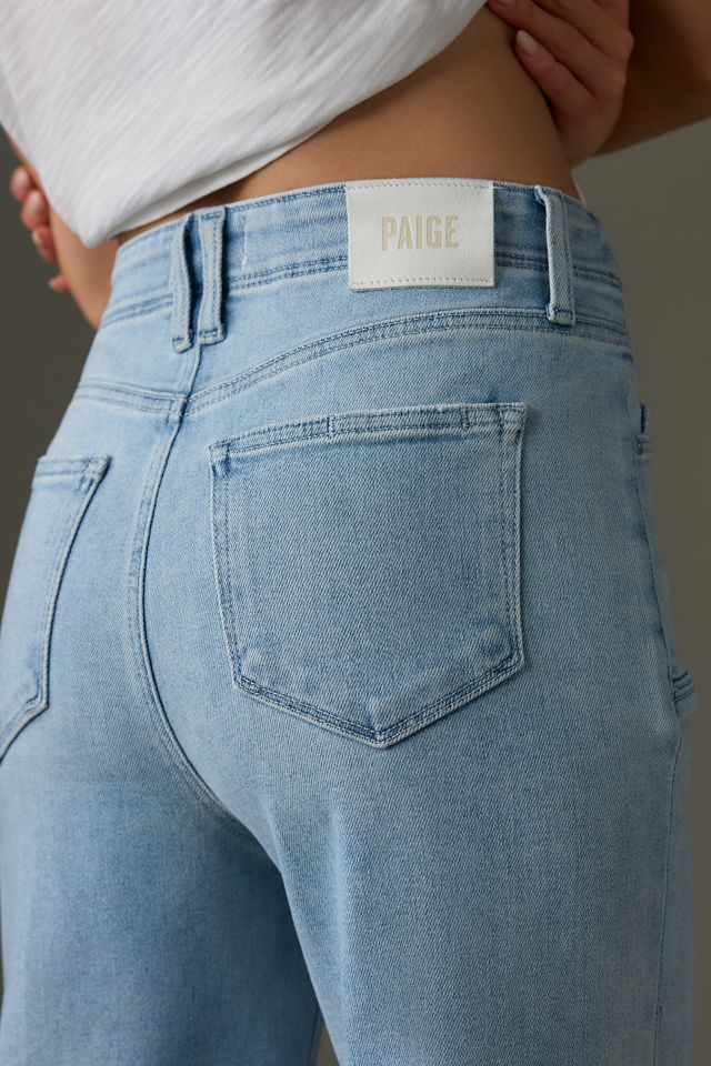 PAIGE The Anessa High-Rise Crop Wide-Leg Jeans #4