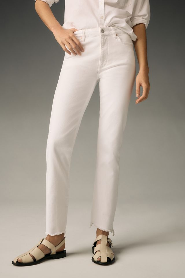PAIGE Cindy High-Rise Straight-Leg Jeans #1