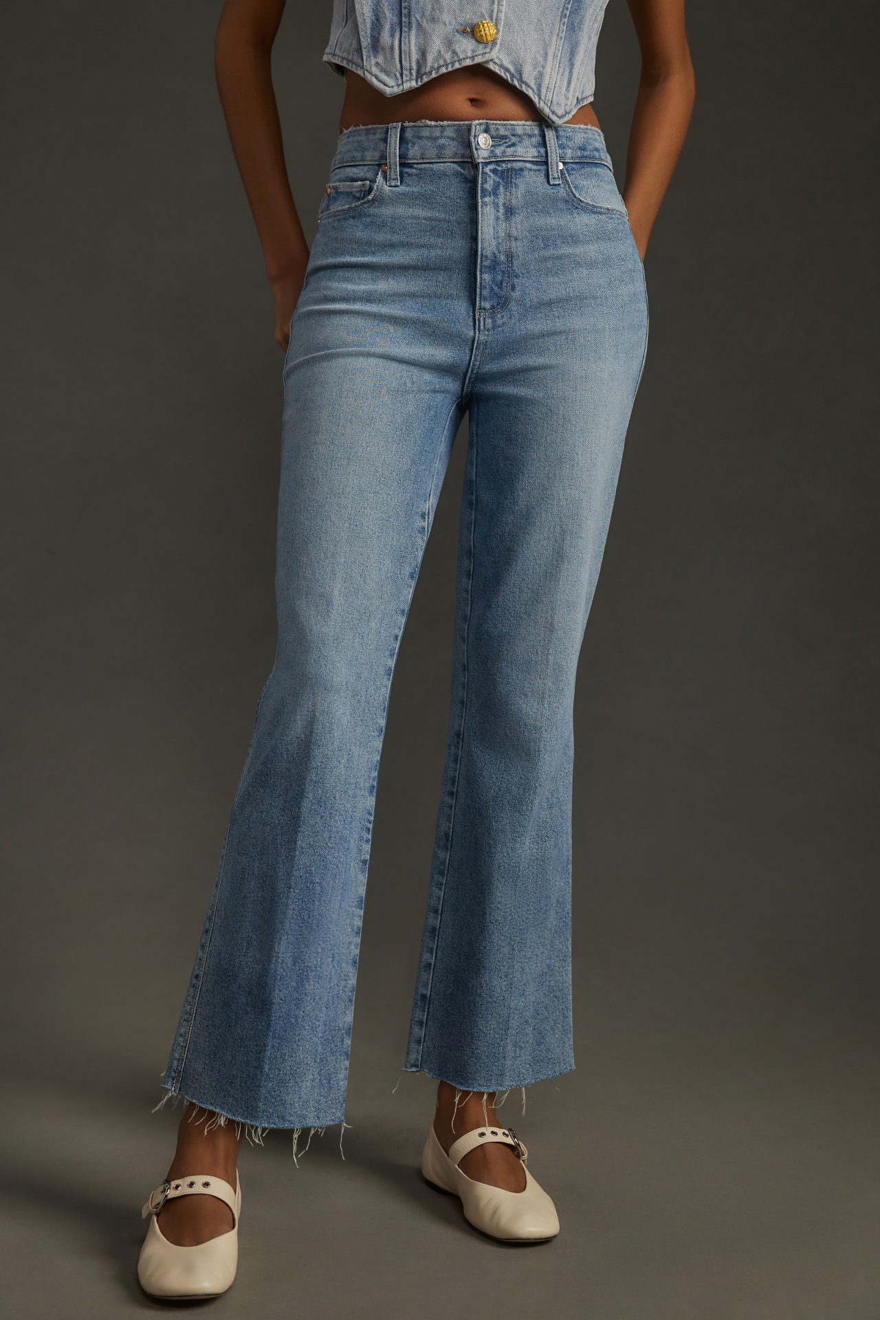 PAIGE Courtney High-Rise Straight-Leg Jeans