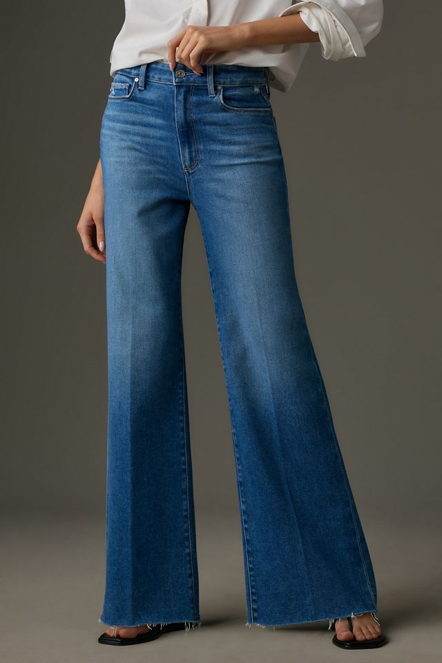 PAIGE Anessa High-Rise Wide-Leg Jeans