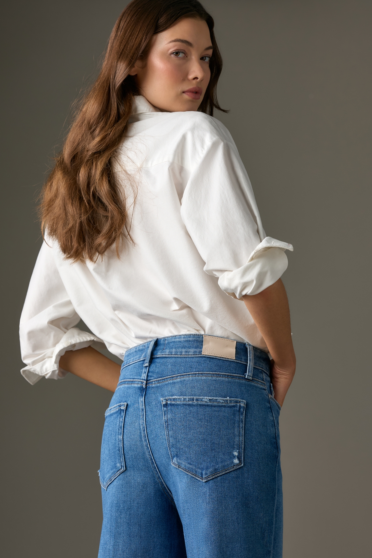 PAIGE Anessa High-Rise Wide-Leg Jeans