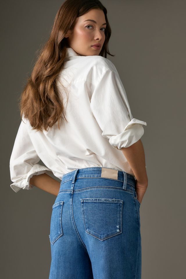 PAIGE Anessa High-Rise Wide-Leg Jeans #4