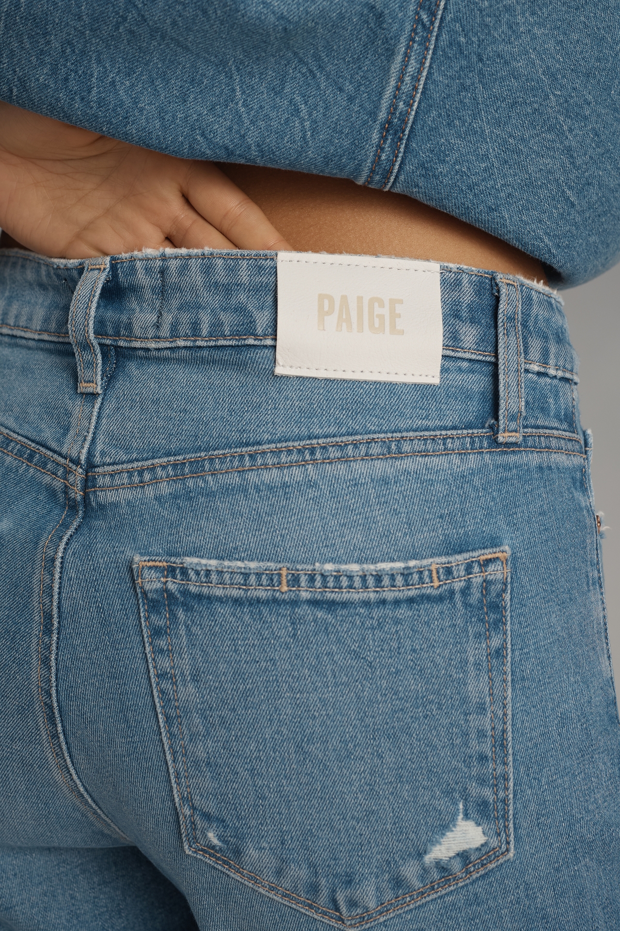 PAIGE Brigitte High-Rise Boyfriend Jeans