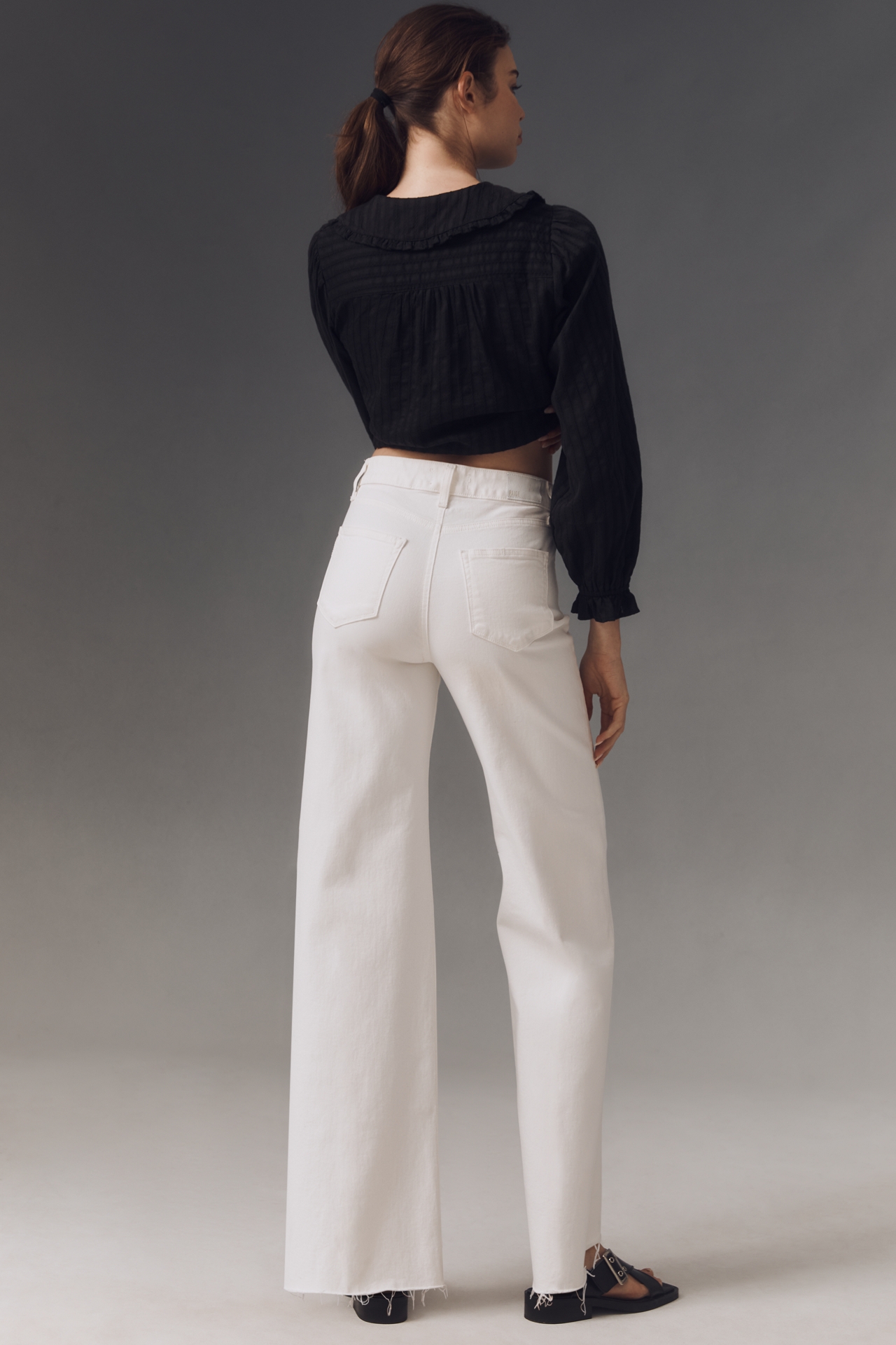 PAIGE The Anessa High-Rise Wide-Leg Jeans