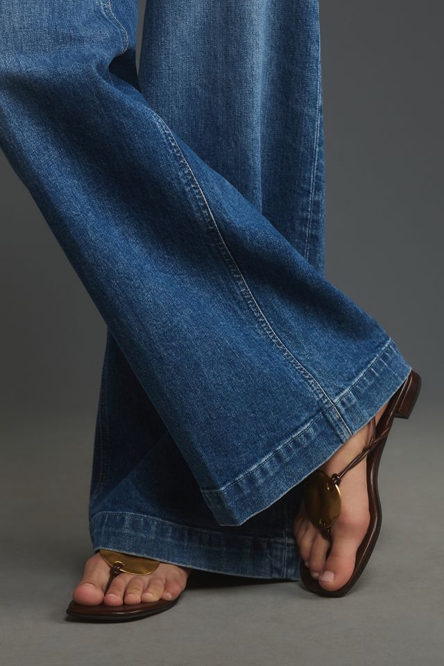 PAIGE Harper High-Rise Wide-Leg Jeans #2