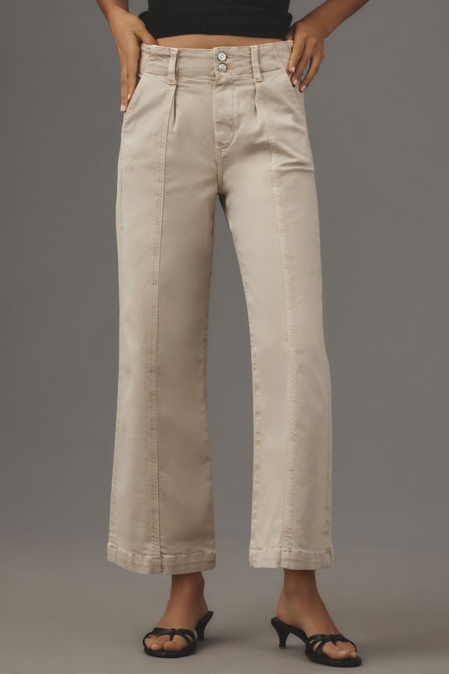 High Rise Crop Wide Leg Jeans main image 1