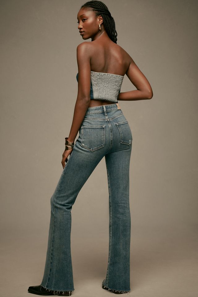 PAIGE Laurel Canyon High-Rise Flare Jeans #2