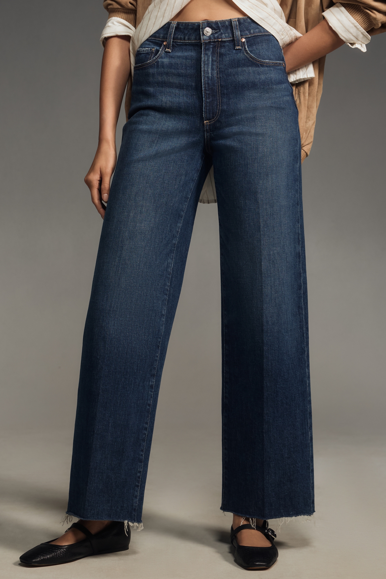 PAIGE The Anessa High-Rise Wide-Leg Jeans