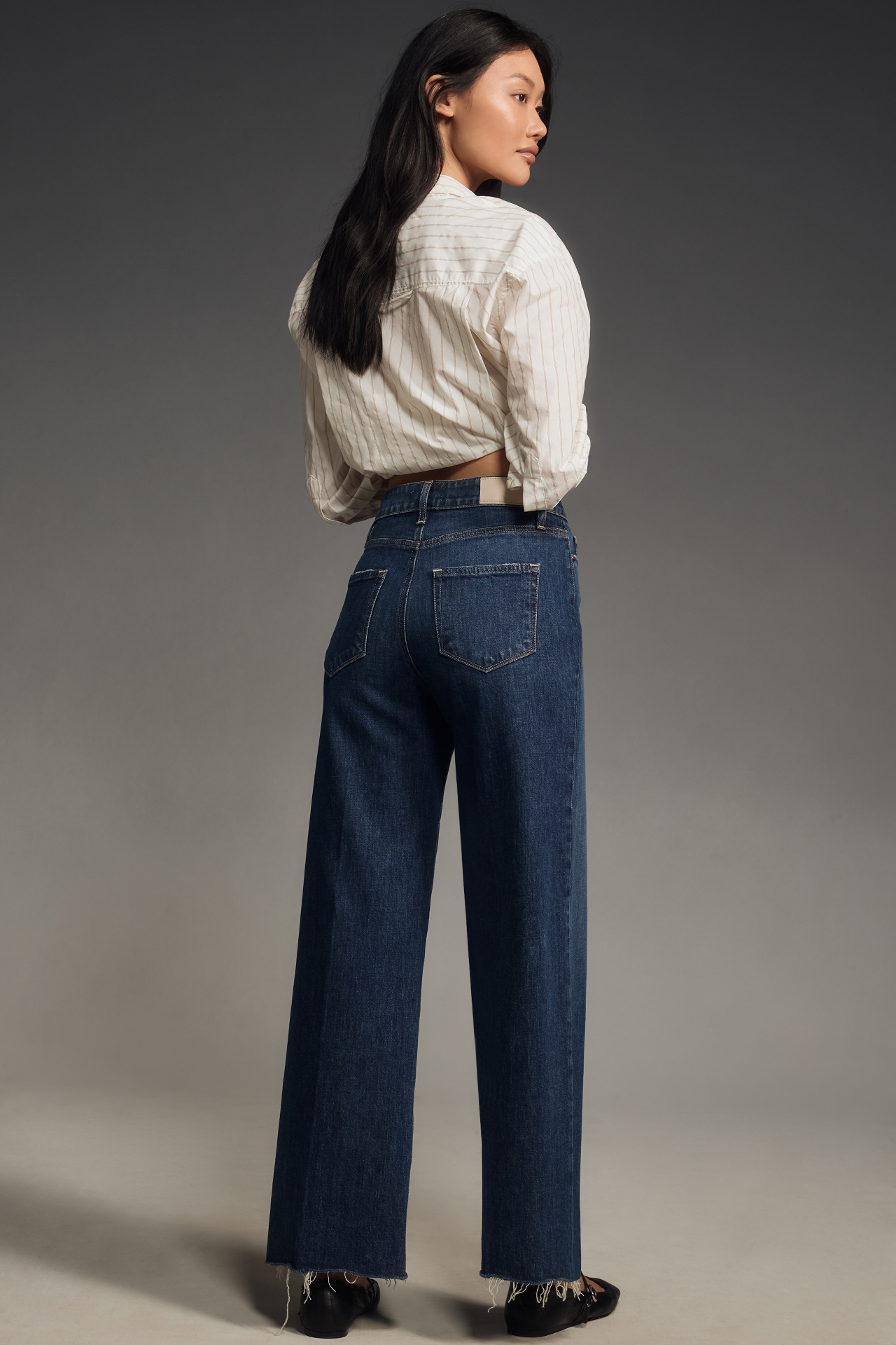 PAIGE The Anessa High-Rise Wide-Leg Jeans