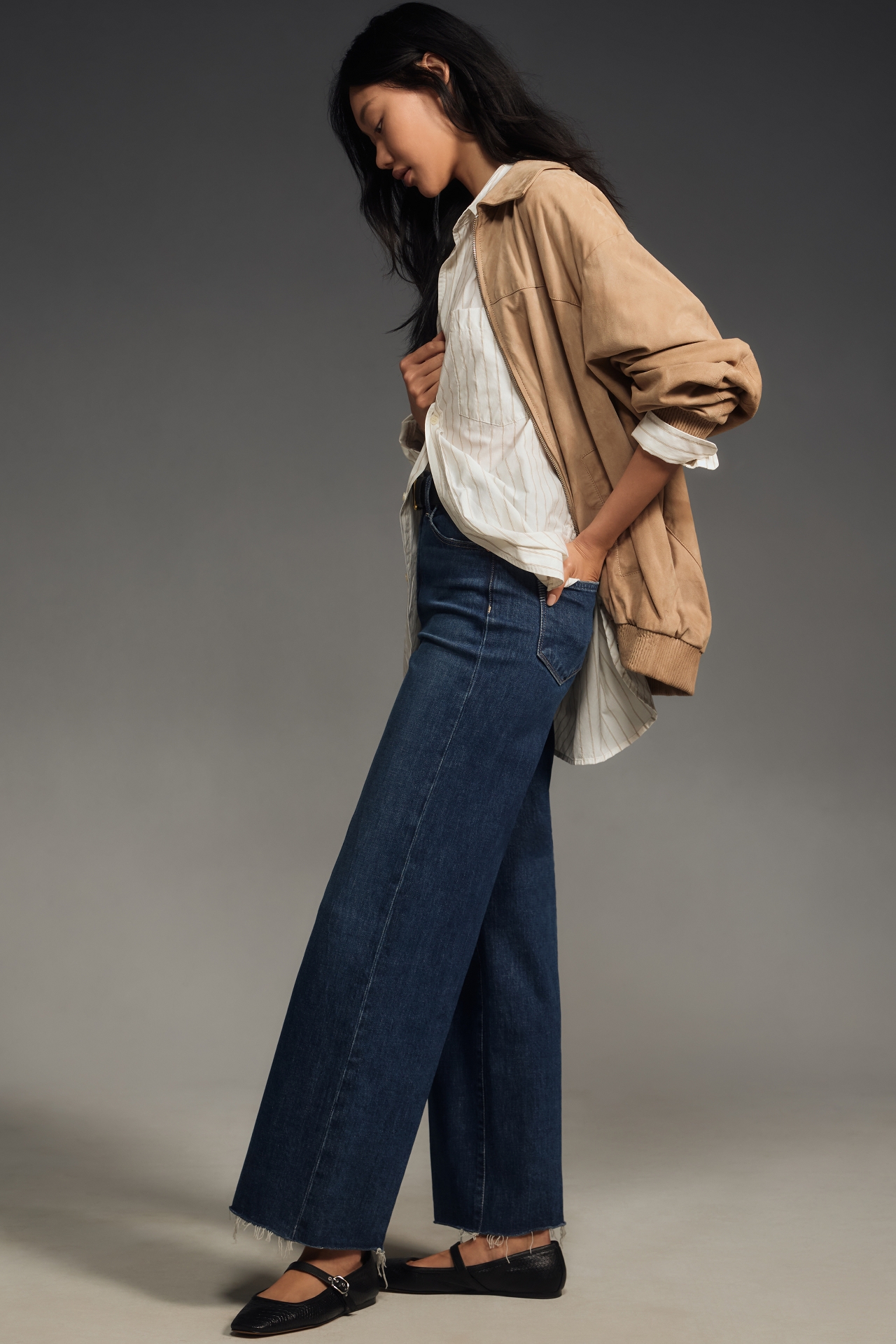 PAIGE The Anessa High-Rise Wide-Leg Jeans