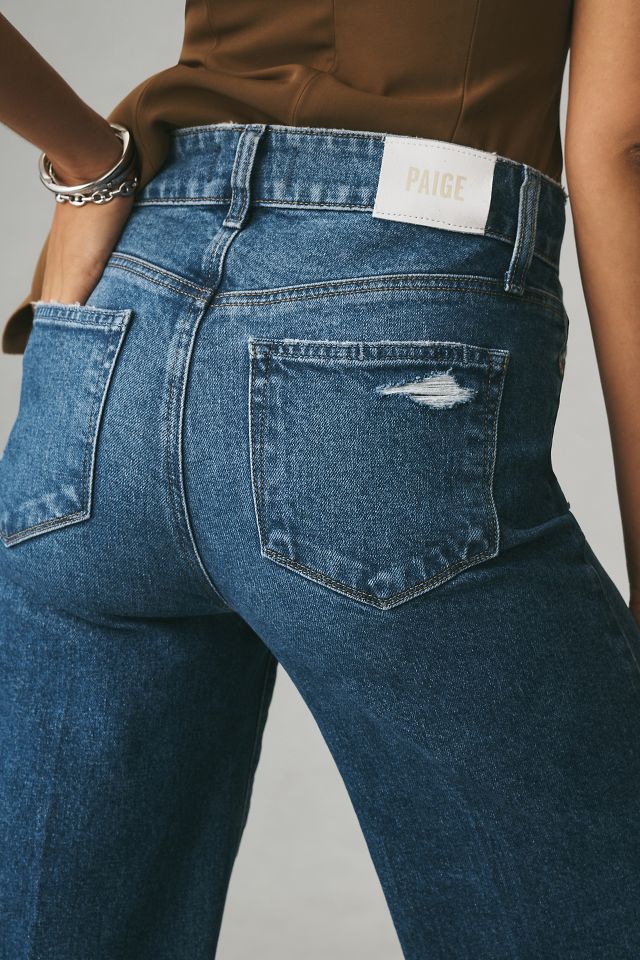 PAIGE Sasha High-Rise Wide-Leg Jeans | Anthropologie