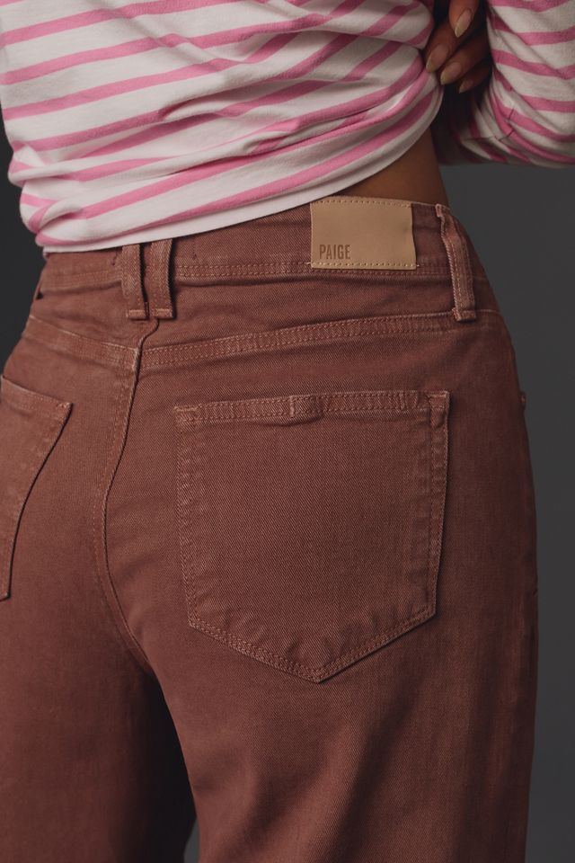 Paige The Anessa High-Rise Crop Wide-Leg Jeans #5