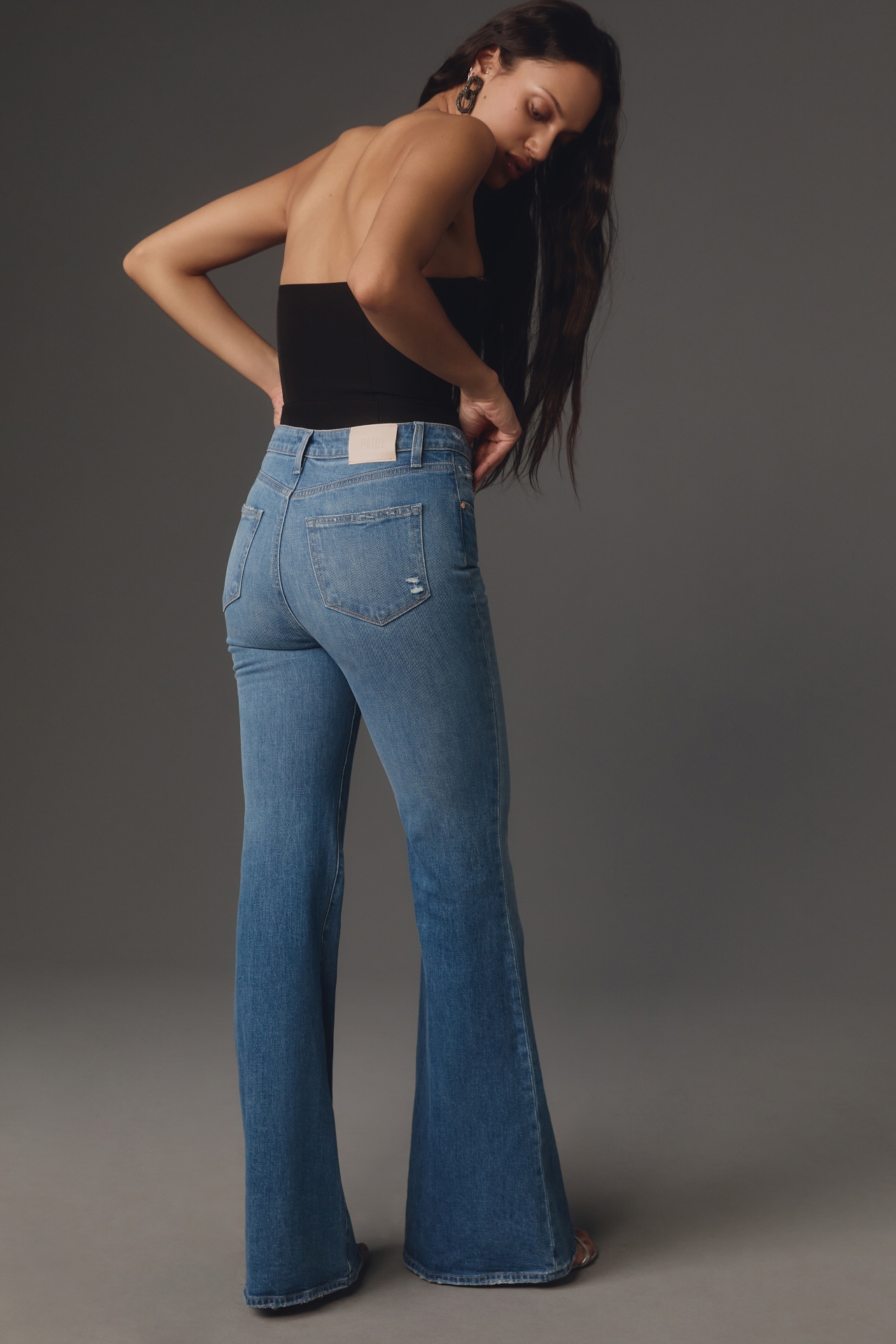 Paige Charlie High-Rise Flare Jeans