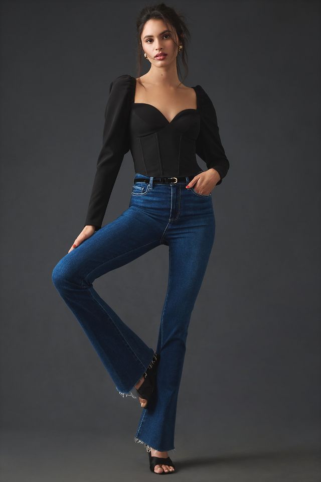 High-Rise Flared Jeans